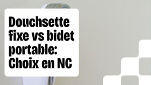 Douchette WC fixe vs bidet portable : comment choisir en Nouvelle-Calédonie, Sensass Pacific