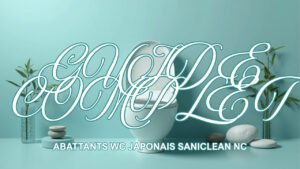 Guide complet abattants WC japonais Saniclean en Nouvelle-Calédonie, Sensass Pacific