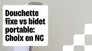 Douchette WC fixe vs bidet portable : comment choisir en Nouvelle-Calédonie, Sensass Pacific