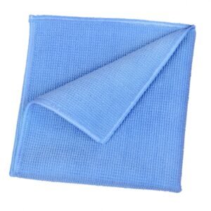Microfibre Decitex T320 Infinite bleue, lavette professionnelle 32 x 32 cm