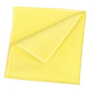 Microfibre Decitex T320 Infinite jaune, lavette professionnelle 32 x 32 cm