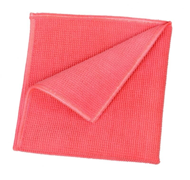 Microfibre Decitex T320 Infinite rose, lavette professionnelle 32 x 32 cm